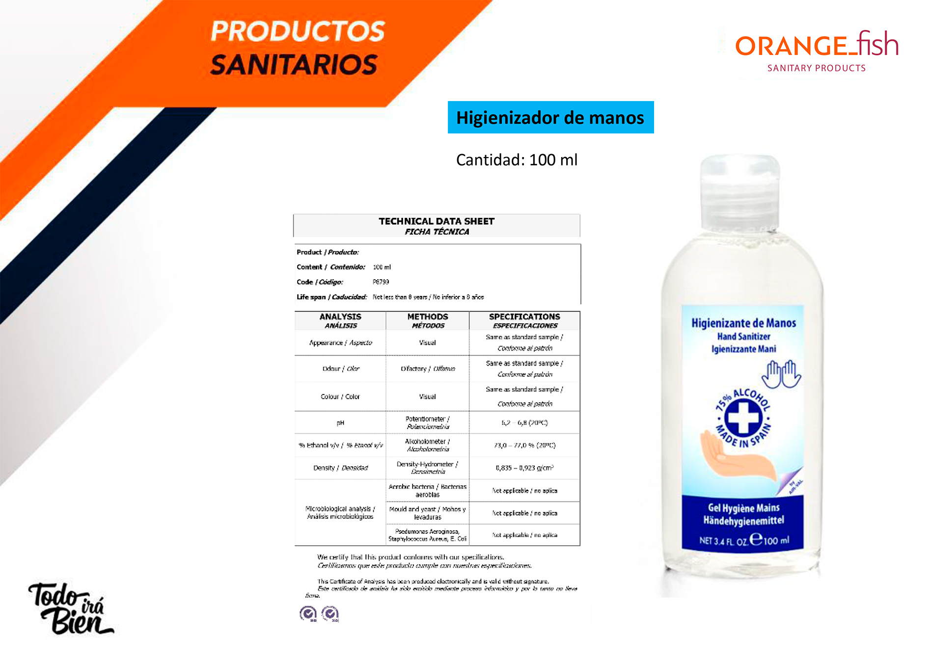 Higienizador de manos