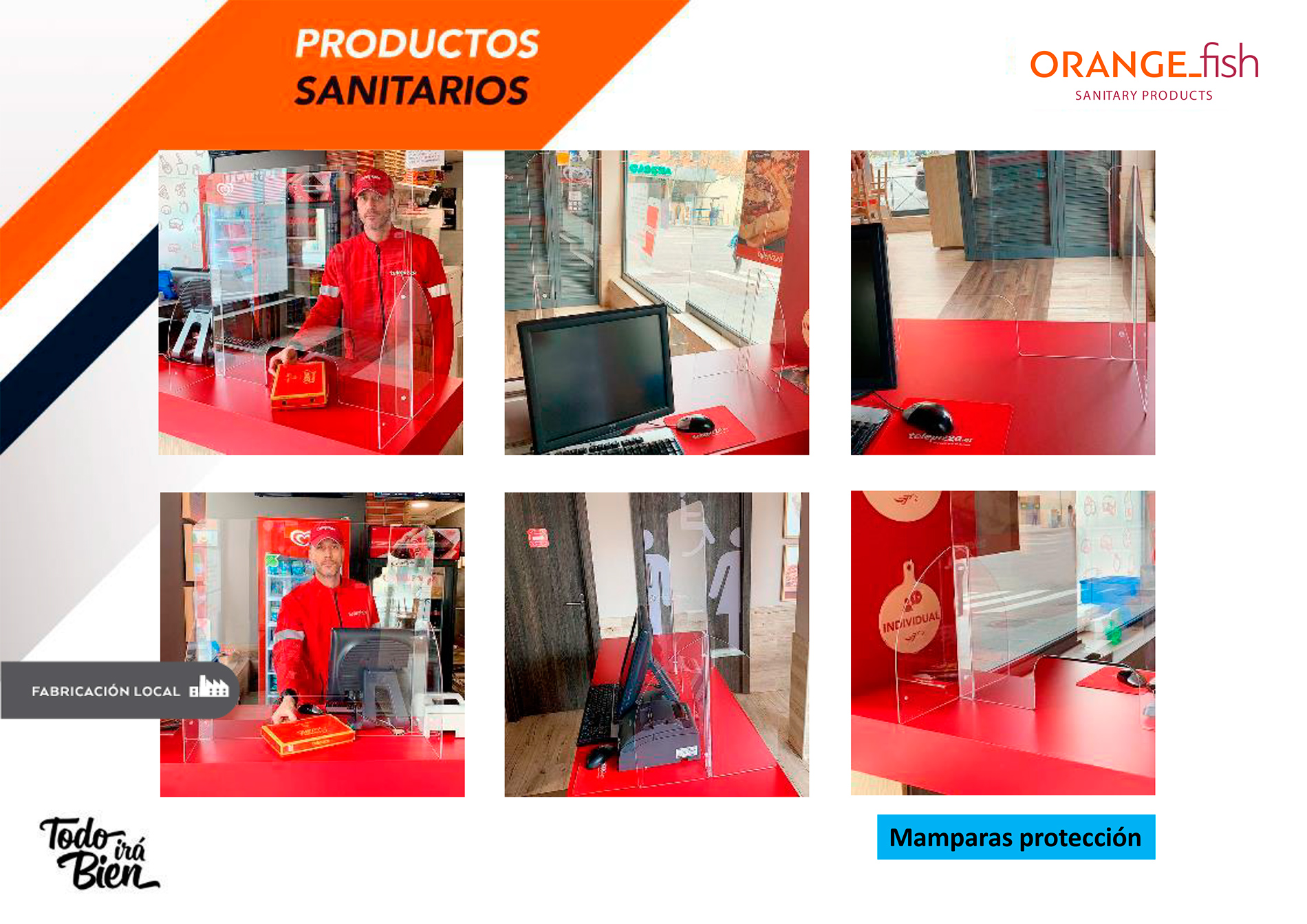 Mamparas protección